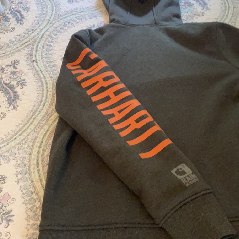 Carhartt sweatshirt jacket